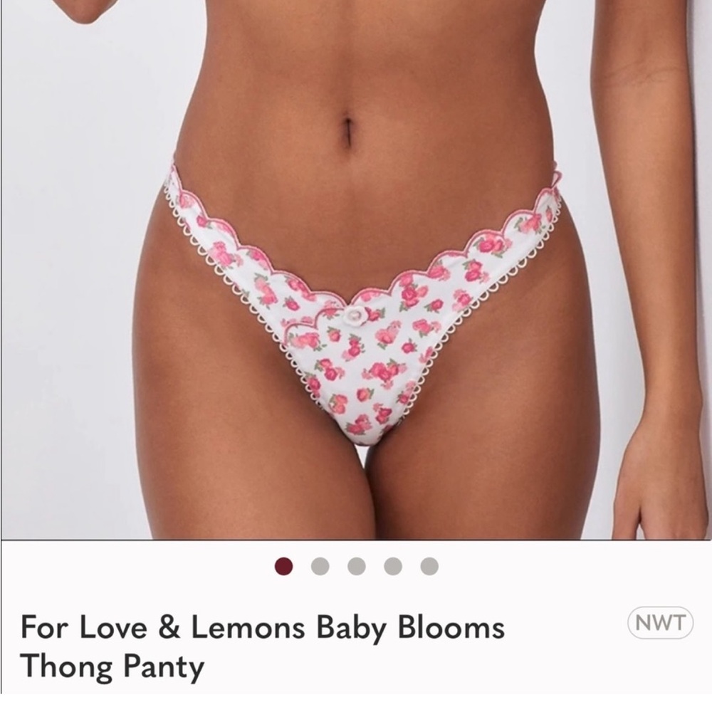 Baby Blooms Thong Panty XS